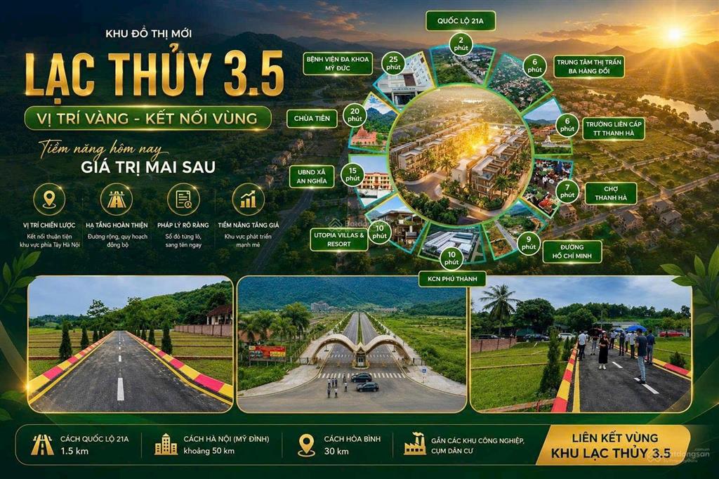 80m đất thổ cư sát đường ql21a hồ chí minh 500tr