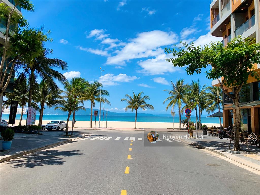 Đất biển đường ngô thì sỹphố tây, ngang 13m, dt 174m2, trục thông thẳng biển mỹ khê