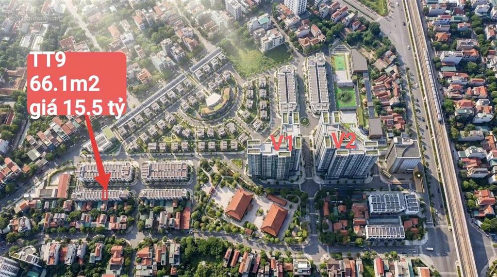 Bán shophouse liền kề tt9 diện tích 66m2 giá chỉ 15,5 tỷ the vista văn la hà đông 0963 603 ***