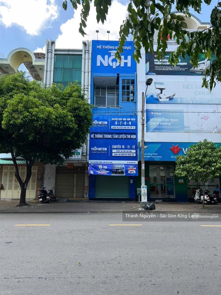 Bán siêu phẩm nhà 2 mặt tiền trước sau đường lãnh binh thăng, quận 11 dt 4x24m nhà 4 tầng | 25 tỷ