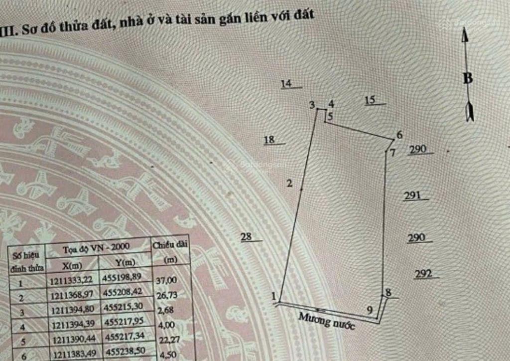 Bán đất 1.621m2, tại xã phong nẫm, thành phố phan thiết, bình thuận