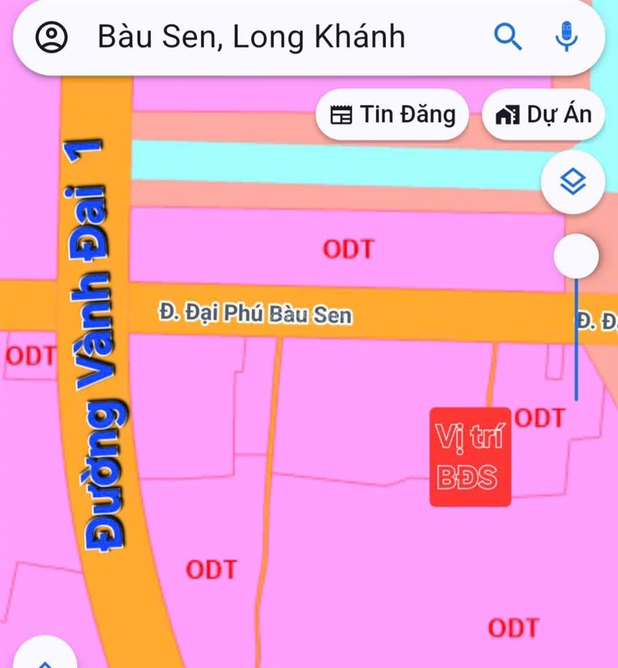 Bán đất thổ cư phường xuân lập tp. đồng nai. gần trung tâm long khánh,sát vành đai 1. chỉ 1,15 ty