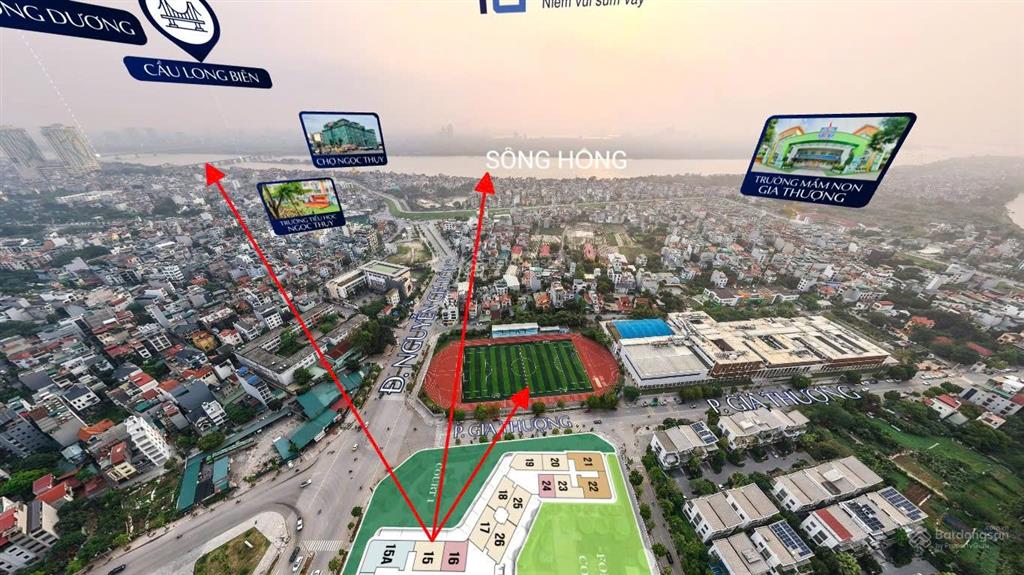 Căn 3pn the magnolia view sông hồng tầng trung thang riêng, logia dài 7m siêu rộng, giá từ 10,8 tỷ