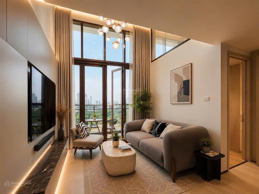 The galleria metropole bán căn loft 2pn full nội thất view sông, landmark 81 thoáng