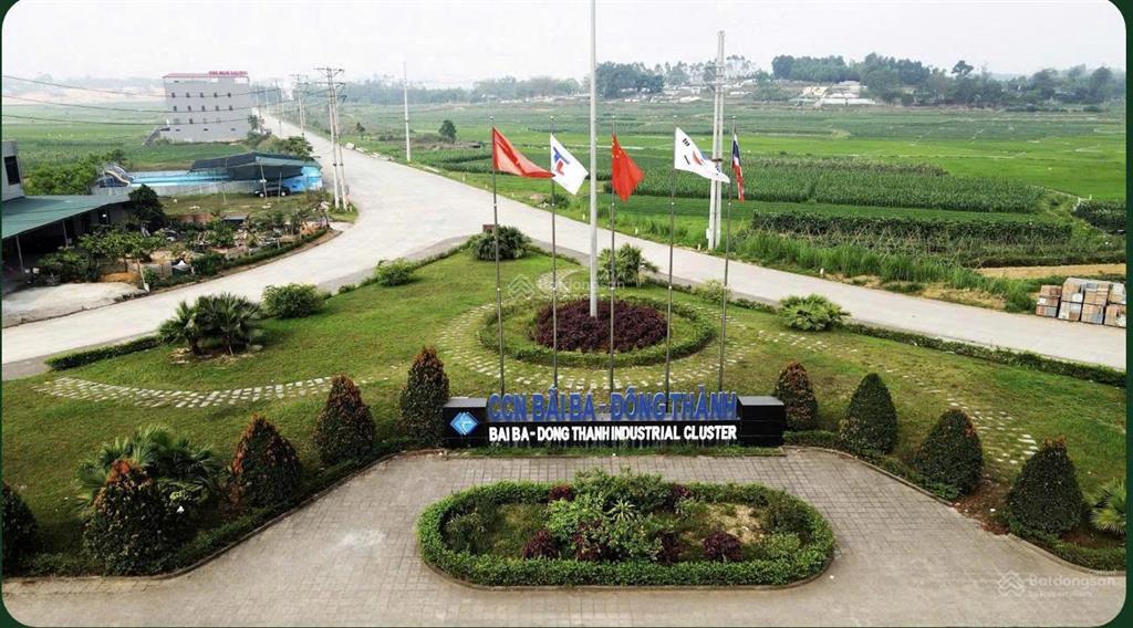 Bán đất sẵn hạ tầng ccn bãi ba đông thành, gần nút giao cao tốc ic9