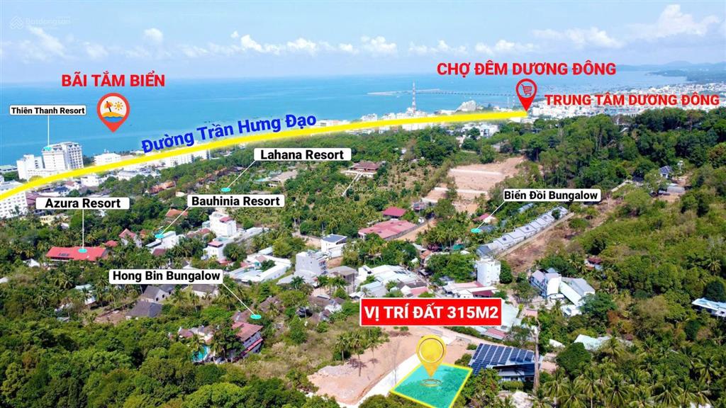 Lô đất xây khách sạn trần hưng đạo, dương đông 14x24m chỉ 6.8 tỷ