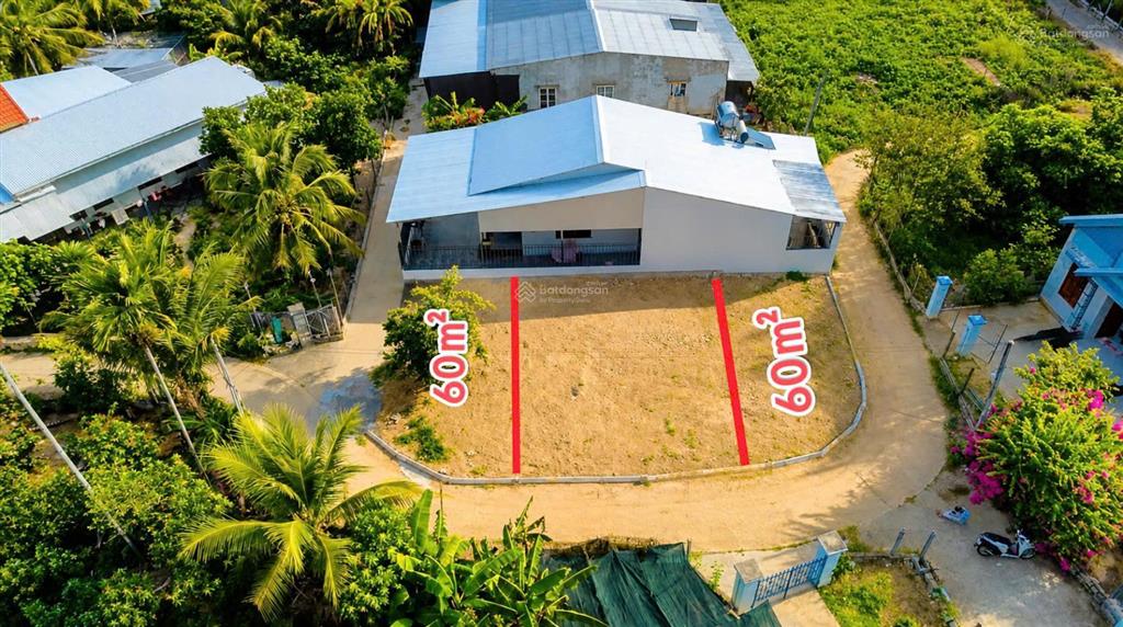 Lô góc 60m2 đường ô tô 4m thông thoáng xã diên bình 518tr