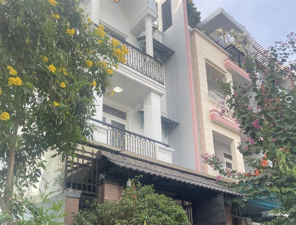 Bán nhà mặt tiền kdc thạnh mỹ lợi, phường cát lái, 100m², sổ hồng, tiện mở công ty