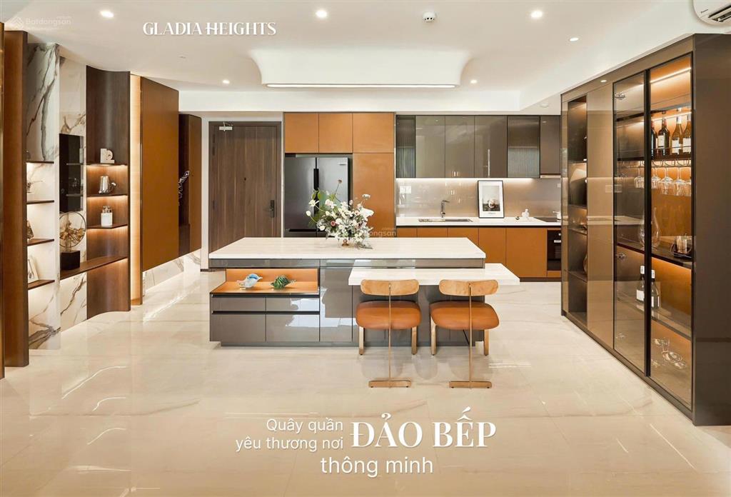 Căn hộ gladia heights khang điền & keppel mặt tiền vành đai 2 và metro số 6 giá 83 tr/m2