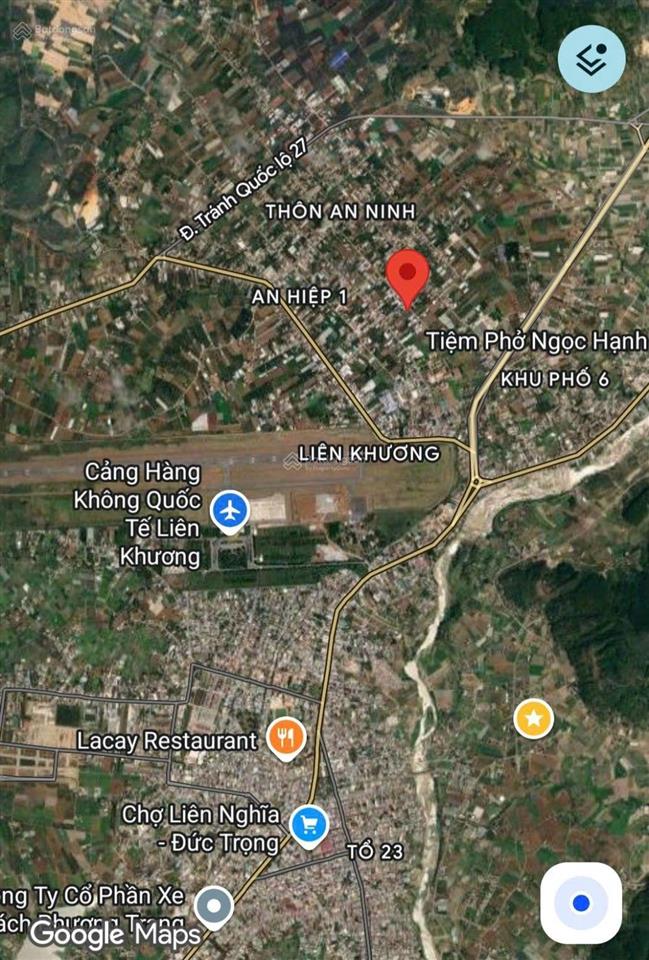 Cần bán đất cư xá liên hiệp cũ, đức trọng, lâm đồng. cách vòng xoay liên khương chỉ 1km diện