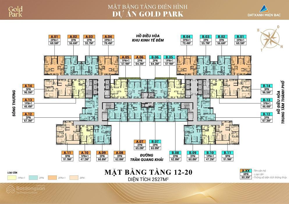 Gold park bắc giang, vốn từ 500tr sở hữu ngay căn hộ 1n+ cao cấp 5* tại trung tâm hành chính mới.