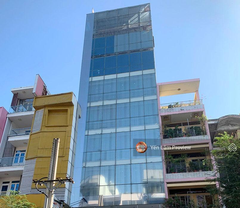 Bán tòa nhà sư vạn hạnh q. 10, hầm + 9 tầng, đang thuê 200tr/th, giá 130 tỷ