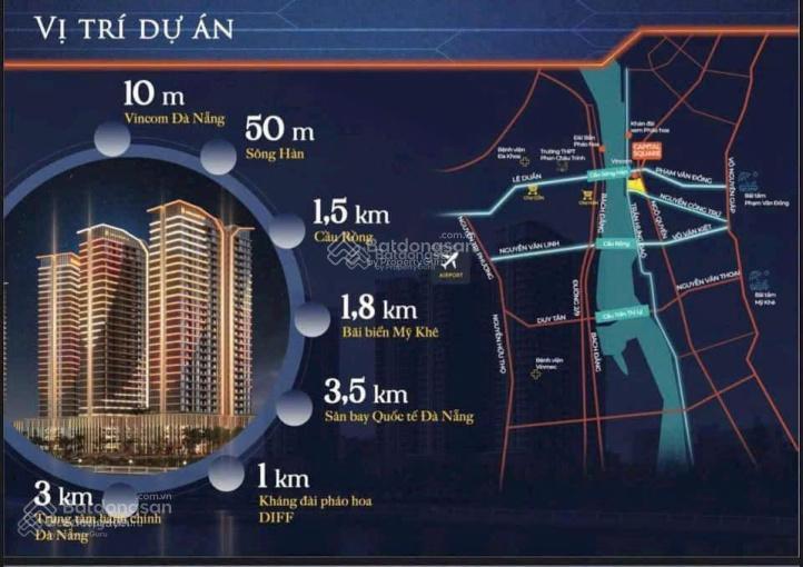 Căn 1pn+ siêu hot capital square mặt tiền sông hàn sát vincom đà nẵng giá 3,8 tỷ đáng mua