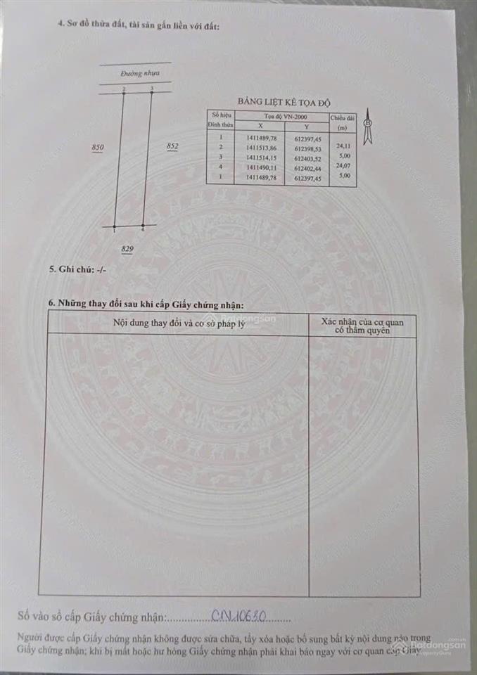 Cần bán lô đất đẹp vạn ninh vùng lõi kinh tế vân phong đường nhựa thôn tiên ninh, xã tu bông
