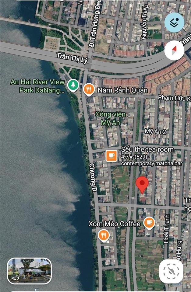 Bán đất biệt thự đường an dương vương gần cầu trần thị lý đường 33m cách sông hàn 100m