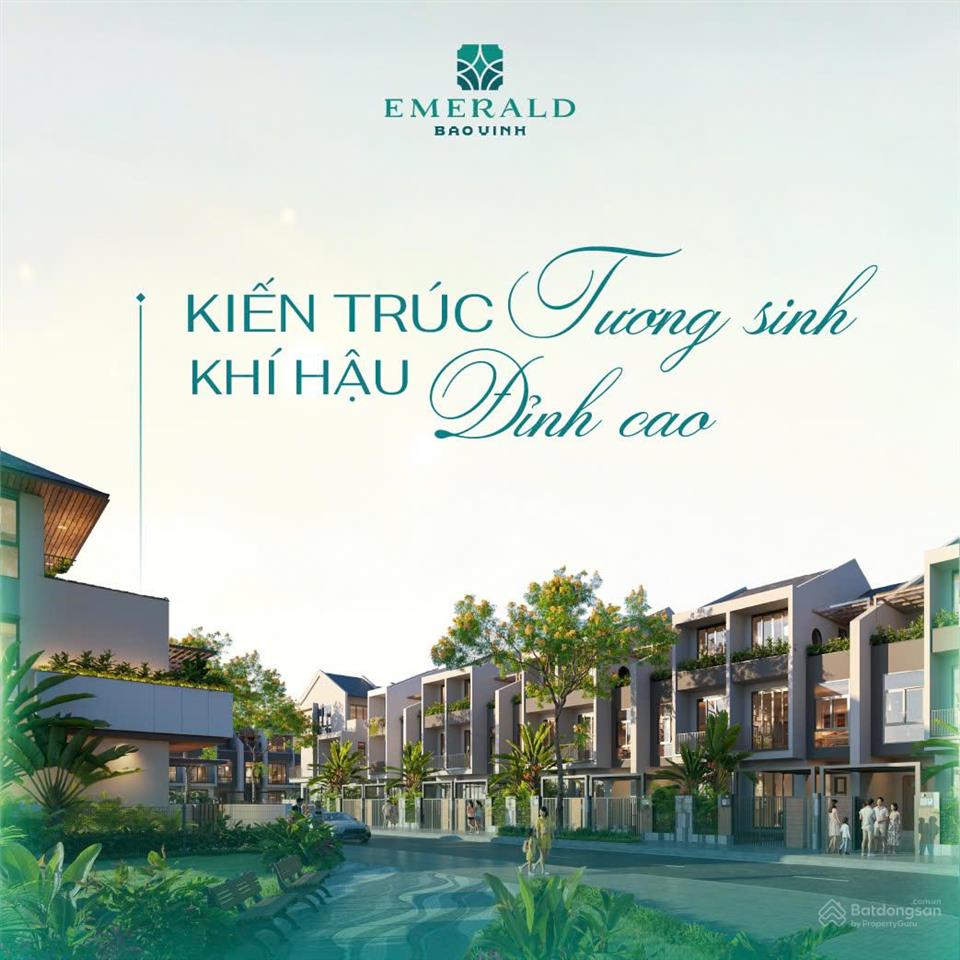 Bán nhà phố liền kề tại emerald bao vinh, 3,2 tỷ, 106m2