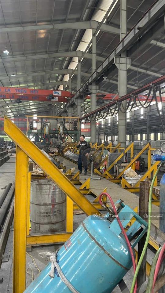 Chuyển nhượng nhà xưởng sản xuất kết cấu thép tại tp vĩnh yên, vĩnh phúc. sẵn nhân lực, máy móc.