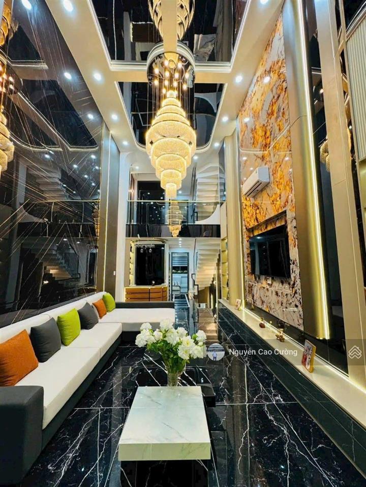 Siêu phẩm duplex, luxury 5 tầng có thang máy hiệp thành, q12