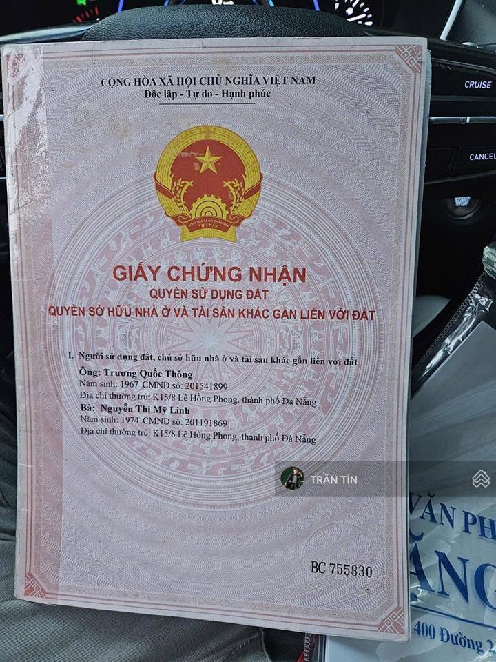 Lô đất mặt tiền đường võ nguyên giáp. đối diện furama villa resort
