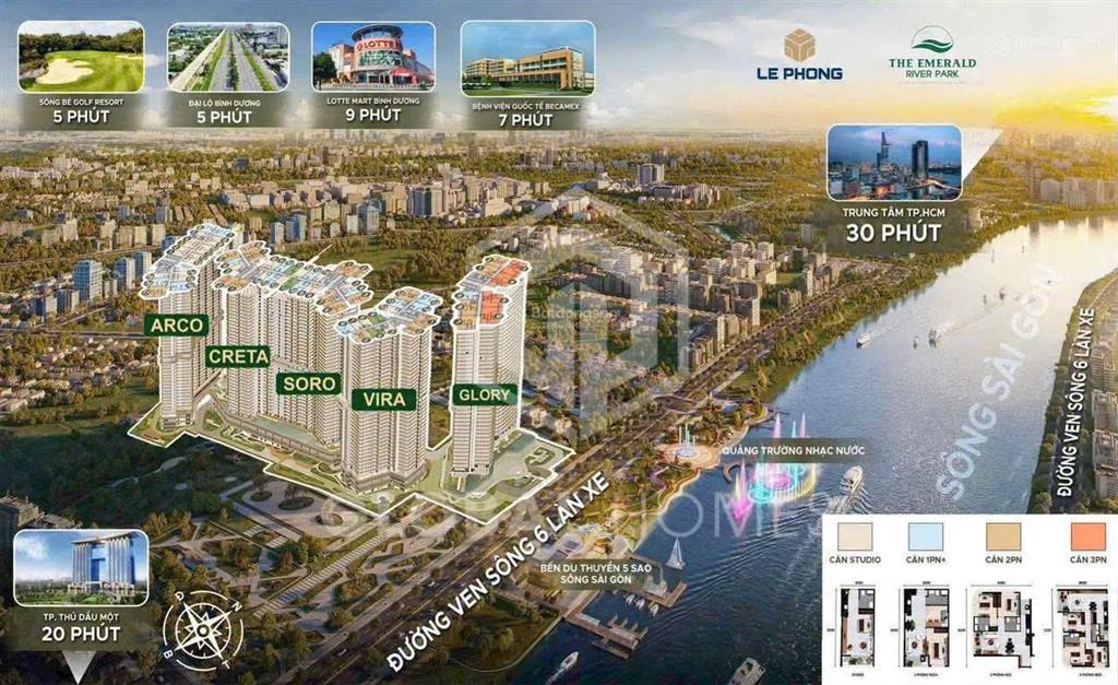 The emerald river park chính thức nhận booking | chiết khấu từ 3%