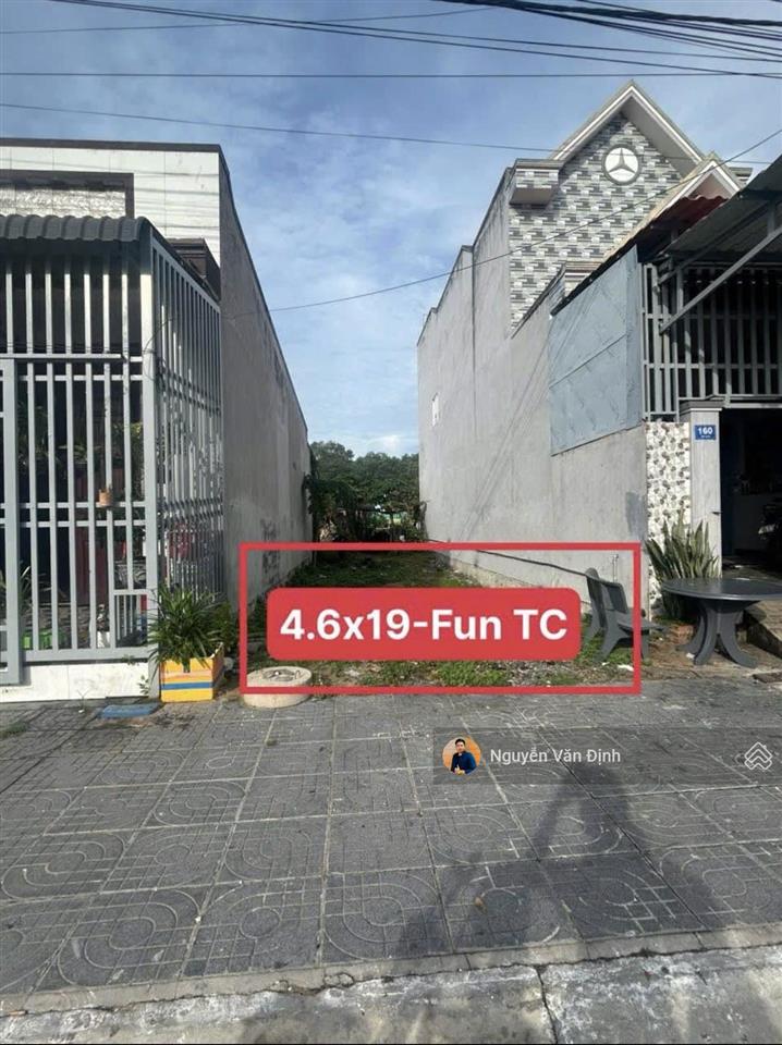 Siêu phẩm phước hải chỉ 250m đi bộ ra biển. mt đường chính lê lai 87m2 4,6mx19m full thổ 4tỷ5
