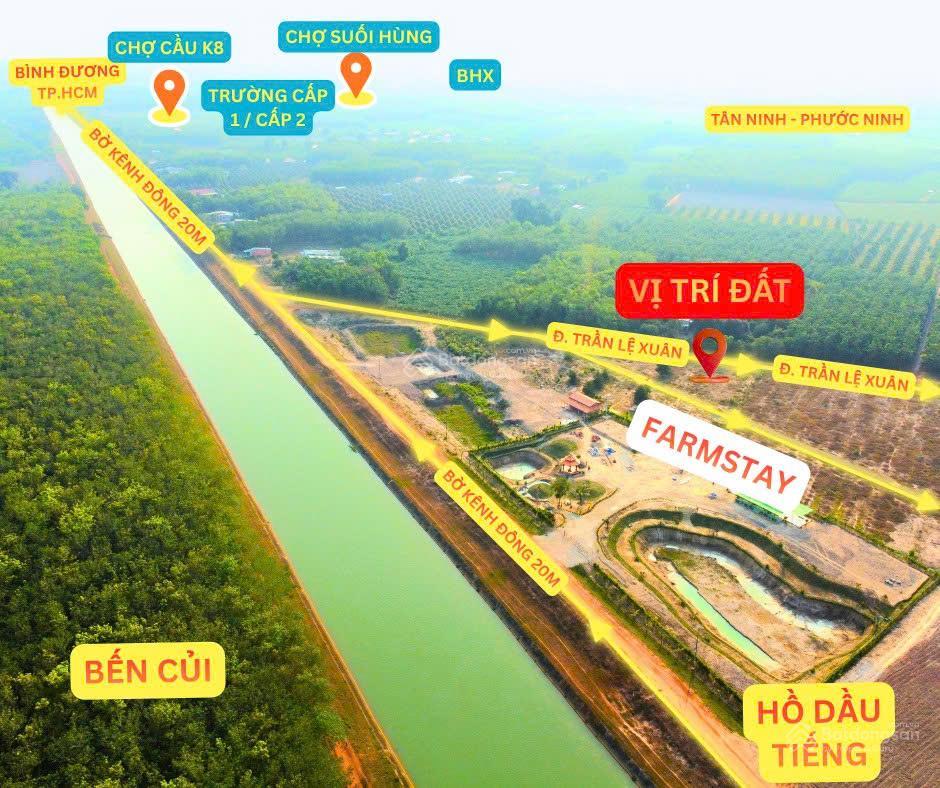 Lô đất tích sản mua xây nhà gần bến củi, dầu tiếng hcm 5x28m chỉ với 370 triệu alo yến 0763 914 ***