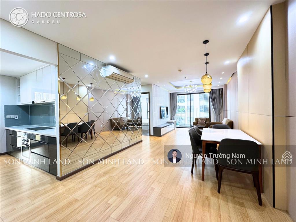 Căn góc 107,6m2 2pn + đã có sổ hồng tầng trung view nội khu yên tĩnh ban công rộng rãi