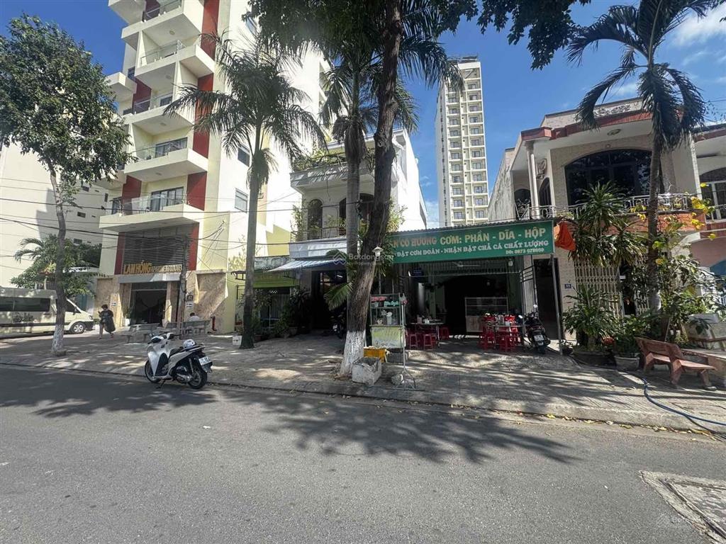 Bán đất nhà gần biển mặt đường phạm ngọc thạch 195m2 ngang 5,25m giá 21,787tỷ vĩnh hải nha trang