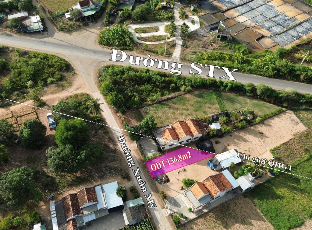 Bán đất tại xã ninh thọ, 1,55 tỷ, 136,8 m2, mặt tiền 7m, ngõ rộng 60m