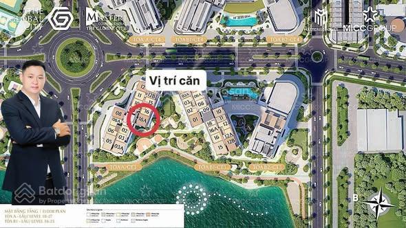 Bán căn hộ the global city 109m² 3pn căn góc view trực diện nhạc nước giá 14,7 tỷ bao gồm vat&kpbt