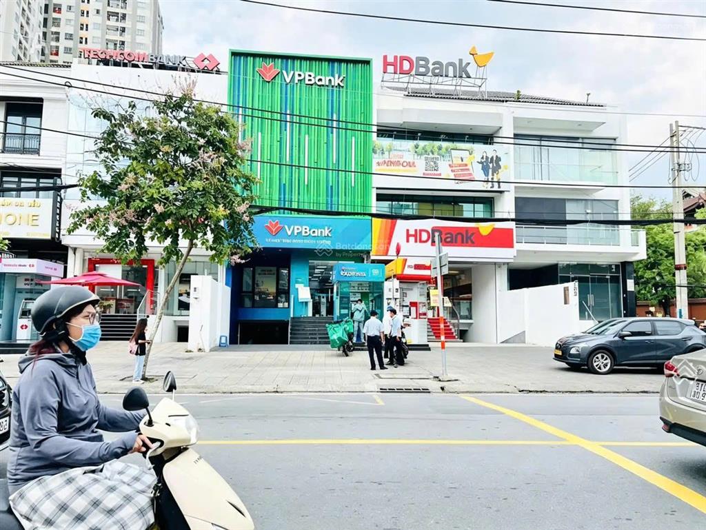 Bán nhà mặt tiền đặng văn bi,tp.thủ đức dt 7x30, hầm, 5 tầng hdbank đang thuê 160 triệu 47 tỷ