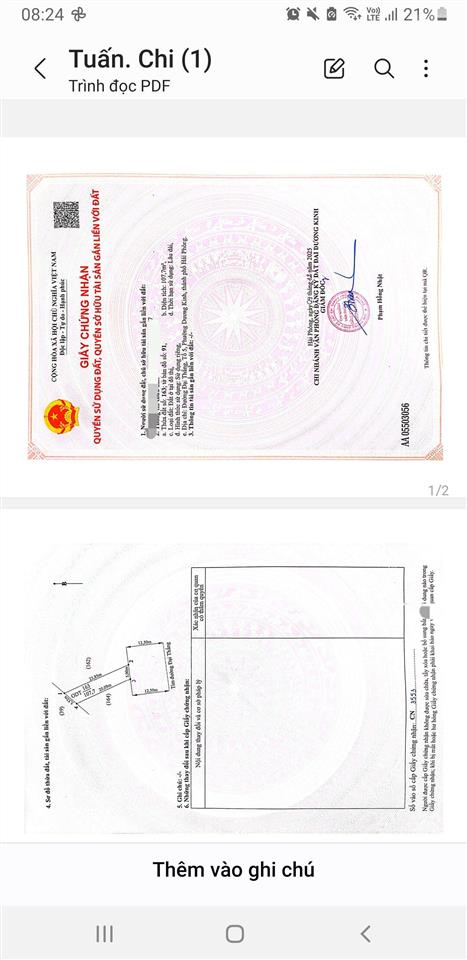 Bán đất tại hòa nghĩa, dương kinh, hải phòng, giá tốt, 107.7m2