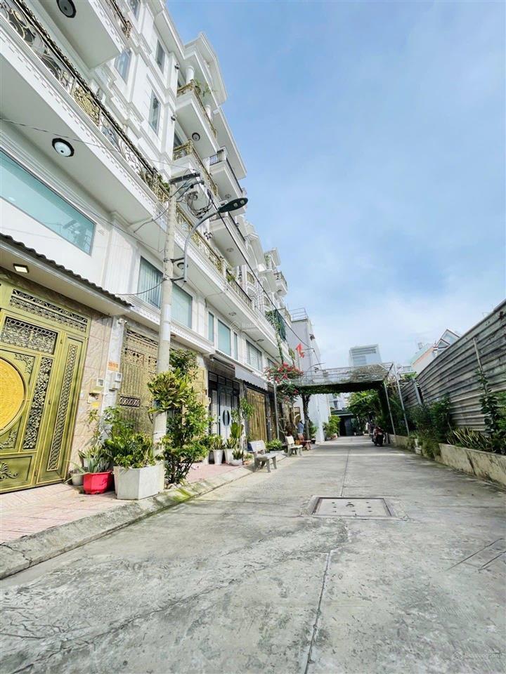 Nhà 4 tầng lâm thị hố4m x 15m mới cực đẹpgần hiệp thành cityhẻm xe tải 6m khu phân lô