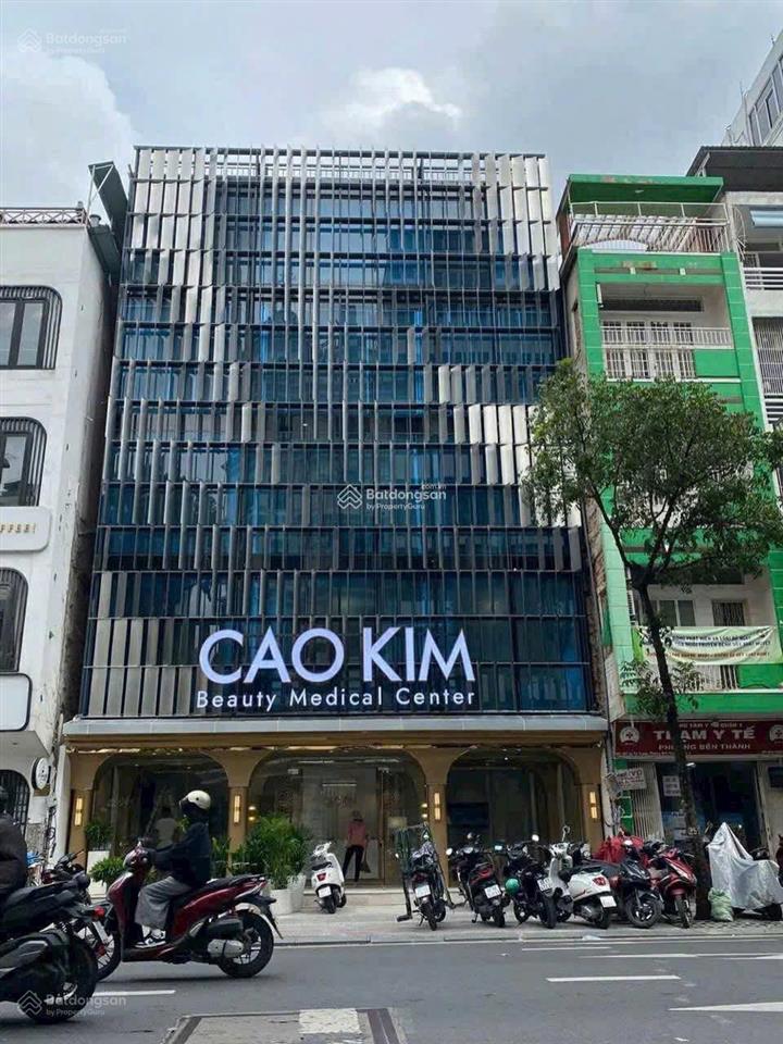 Bán tòa building ngay mặt tiền kỳ đồng dt 12.5x30m hầm+7 tầng hđt 350 tr/tháng giá 72 tỷ