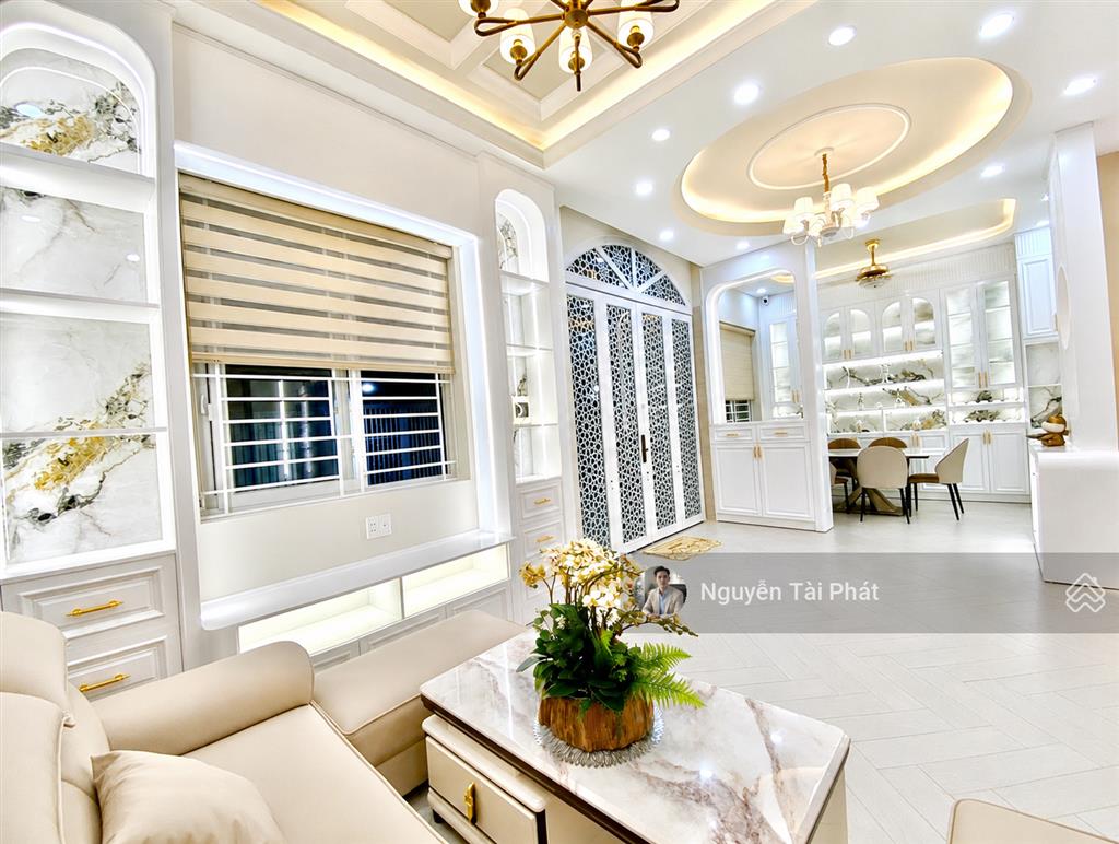 Nhà đẹp 2 tầng tân thuận tây 57m2 4pn, tặng nội thất đẹp ngang 9m, cách eco green 150m 6.9 tỷ