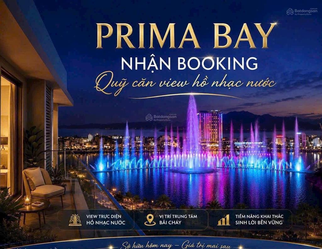 Rẻ bất ngờ studio tòa m đông nam prima bay giá 1 tỷ 8 tại hạ long view hồ nhạc nước + biển