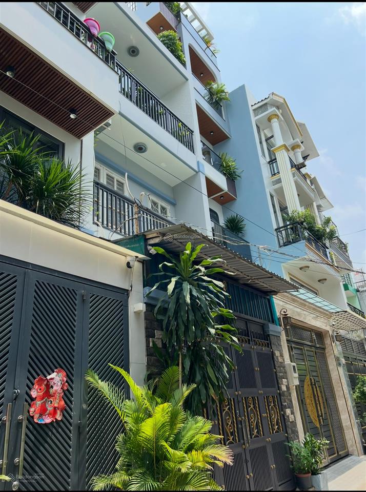 Nhà đẹp lung linh 4 tầng ngay nguyễn văn khối gần khu cityland kế công viên làng hoa hẻm ô tô 8ti