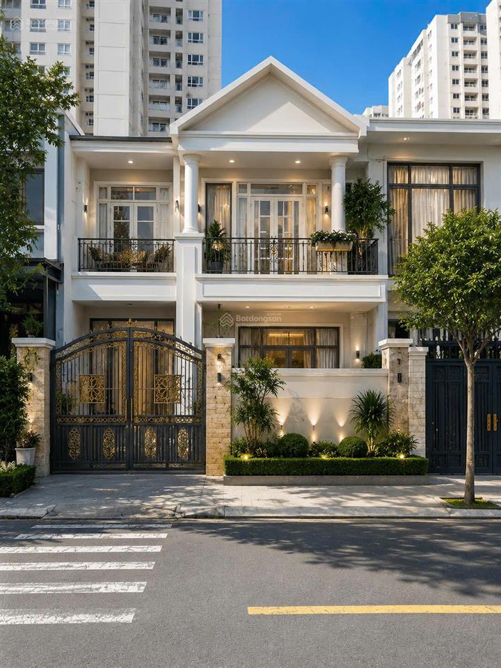 Bán biệt thự giá hời kdc him lam 6a đường lớn dt 8x20m, giá 27.99 tỷ, nhà 1 trệt 3 lầu st,