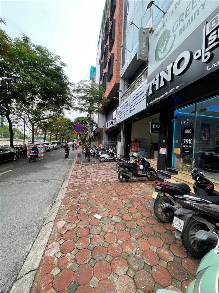 Bán toà vp mặt phố nguyễn khang trung tâm cầu giấy vỉa hè rộng dòng tiền tốt 90m 8t 47 tỷ