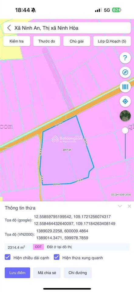 Tôi chính chủ cần bán lô đất ninh an đặc khu kinh tế bắc vân phong