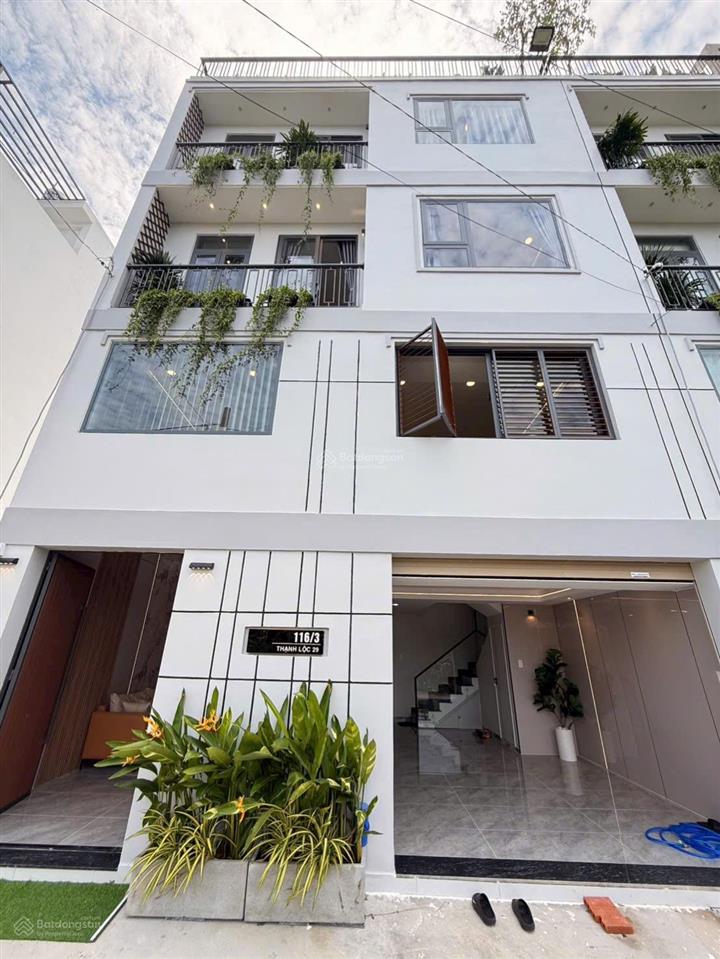 Siêu phẩm ngang 7m xây 4 tầng đẹp mê full nội thất cao cấp ngay gần ngã tư giá chỉ 6,5 tỷ tl
