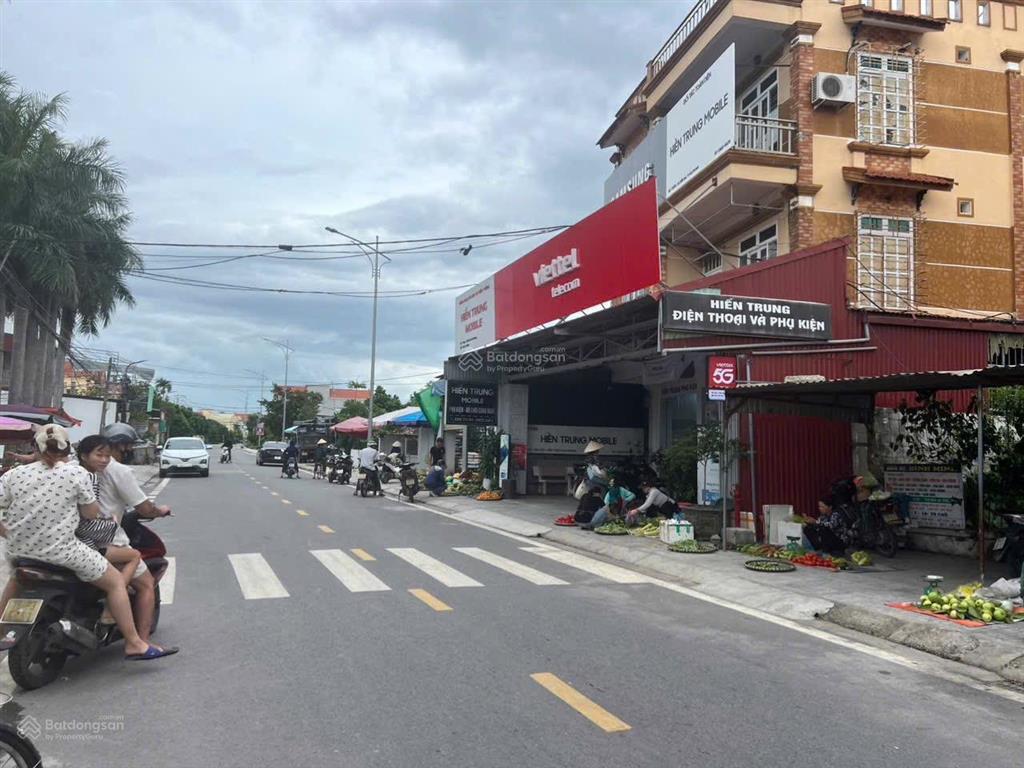 Siêu phẩm mặt bằng kinh doanh buôn bán đẹp. lô đất nằm trên mặt chợ cống tú sơn kiến thụy