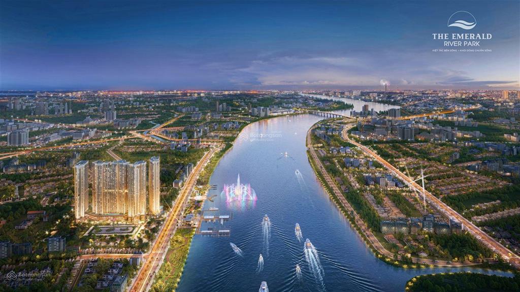 Bán căn hộ the emerald river park mặt tiền sông sài gòn lái thiêu