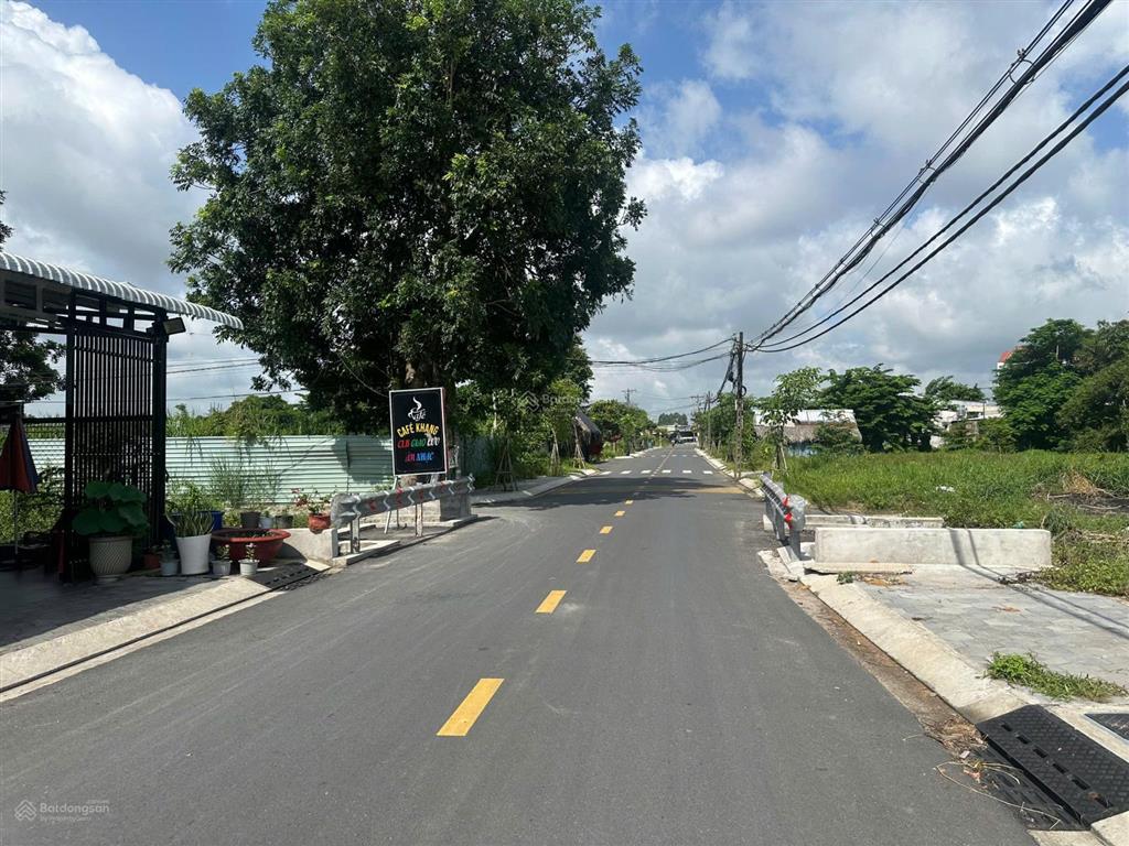 6x25m đất thổ cư giá 980tr, đường nhựa 12m ngay gần chợ việt kiều kế bên thị trấn củ chi, sổ riêng