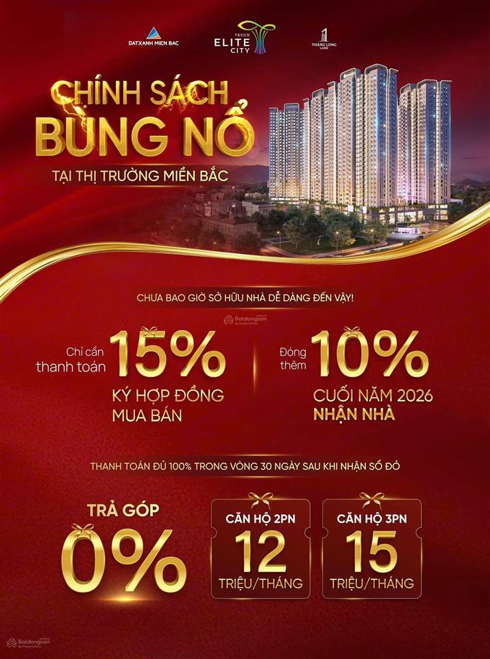 Chỉ 600tr sở hữu ngay căn hộ 66.5m2 2pn, 2vs. mỗi tháng thanh toán 12tr không lo ngân hàng