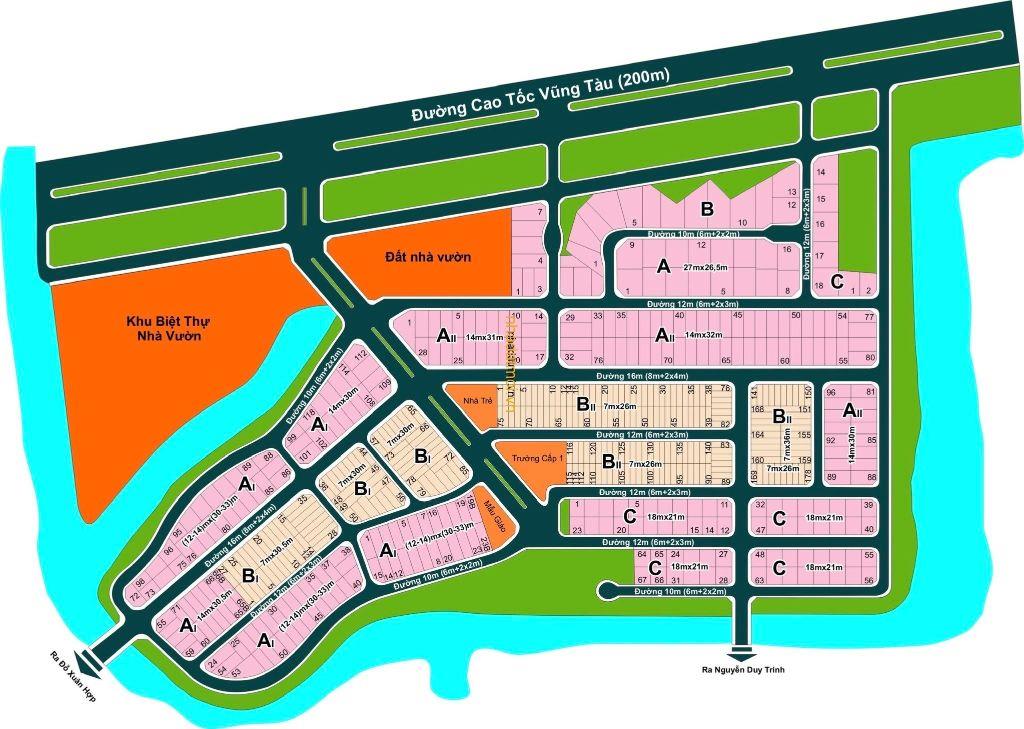 BÁN 2 NỀN ĐẤT VÀNG KDC BÁCH KHOA PHÚ HỮU - MẶT SÔNG VIP & MẶT TIỀN 16M TRỤC CHÍNH