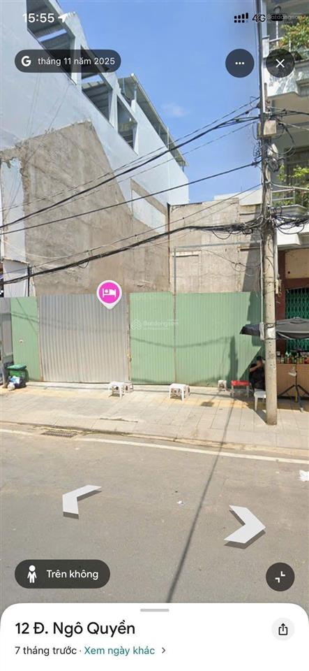 Nền ngang 8m, 150 m mặt tiền đường ngô quyền, cách hai bà trưng 30 mét, tp cần thơ