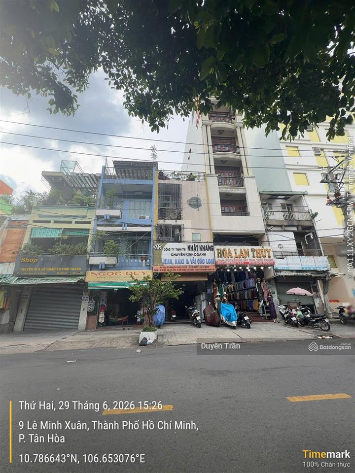 Hạ giá bán gấp nhà 2mt 88 lê minh xuân, p8, tân bình dt 100m2
