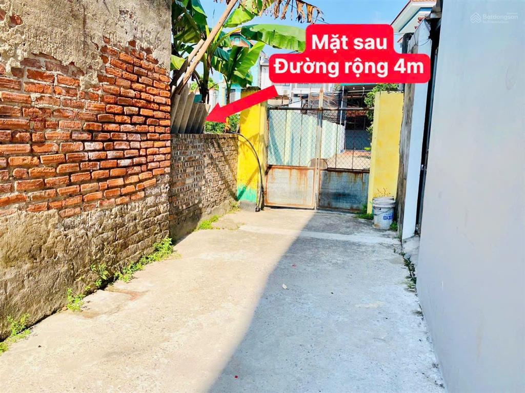 Đất hoà bình thượng 2 mặt tiền trước sau tân tiến, văn giang