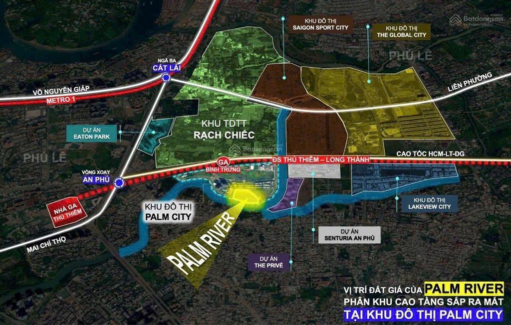 Siêu phẩm palm river giai đoạn mới căn hộ palm river 3 mặt giáp sông bàn giao cao cấp & giới hạn